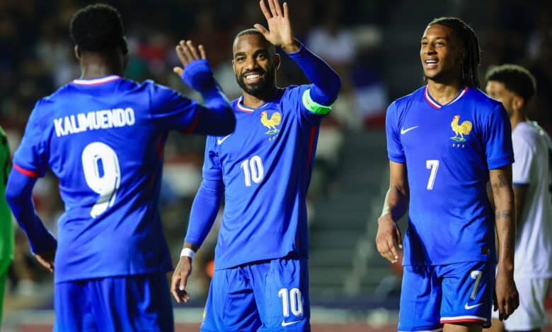 The France team has sauntered through the Olympics!