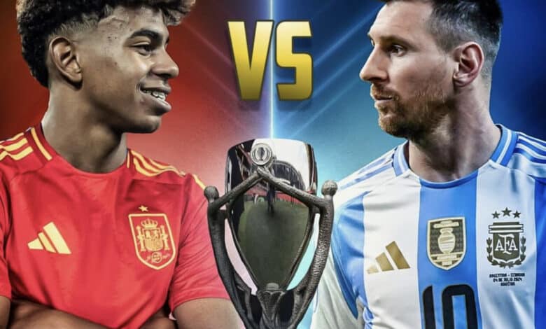Yamal and Messi will each represent their countries in the Euro Final and Copa America Final