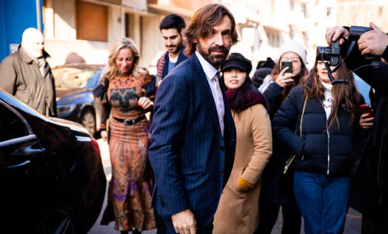 Andrea Pirlo is the epitome of stylish