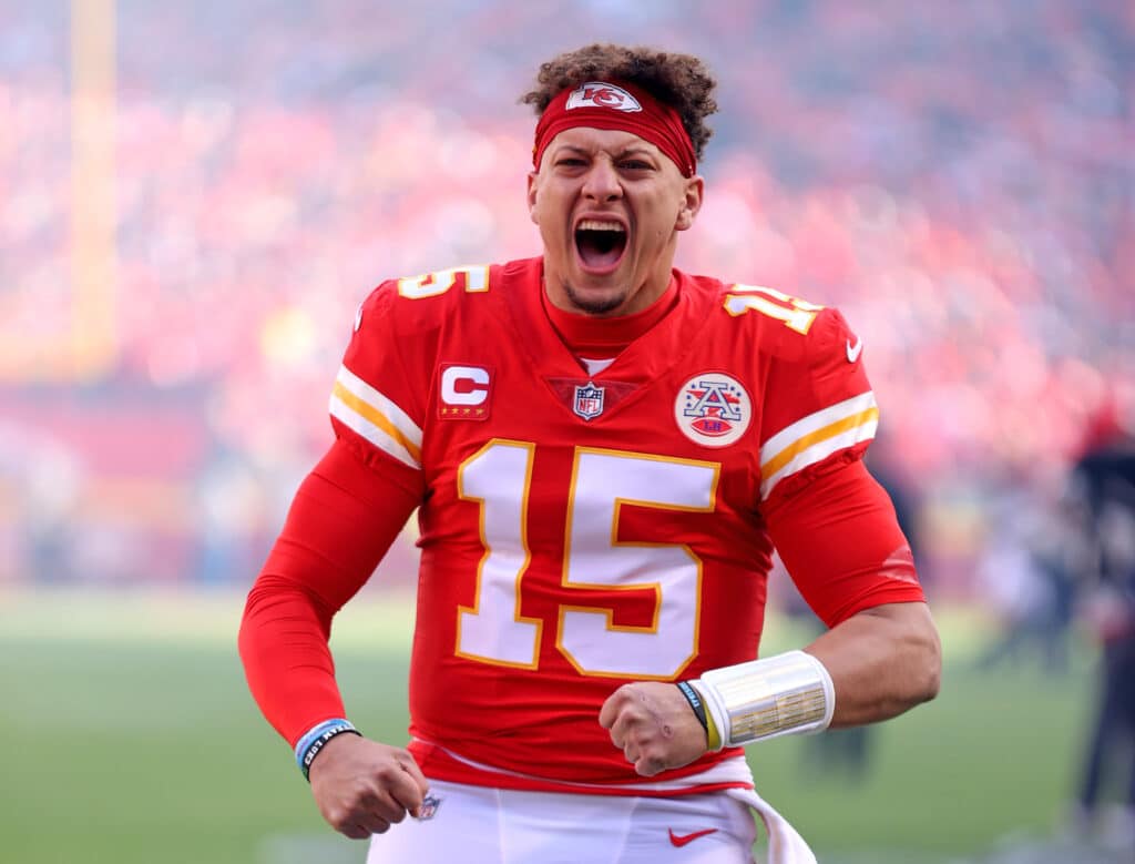 The odds-on favorite, Patrick Mahomes.