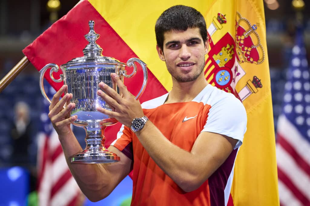 Carlos Alcaraz of Spain