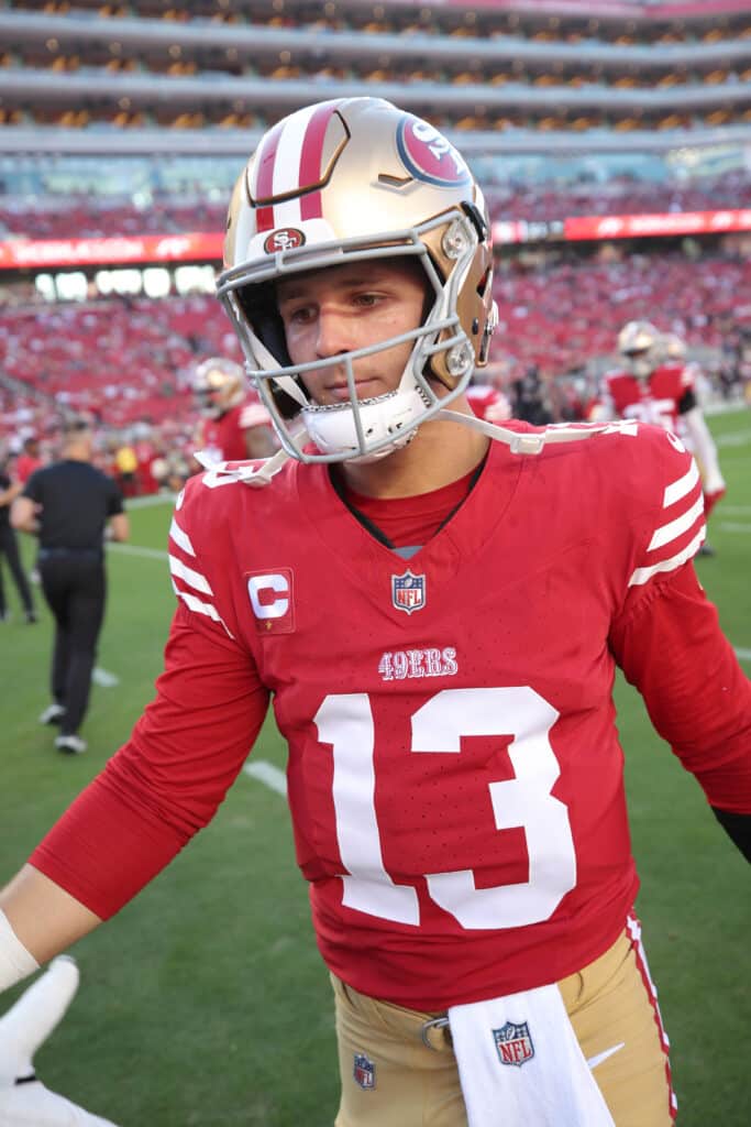 Brock Purdy of the San Francisco 49ers