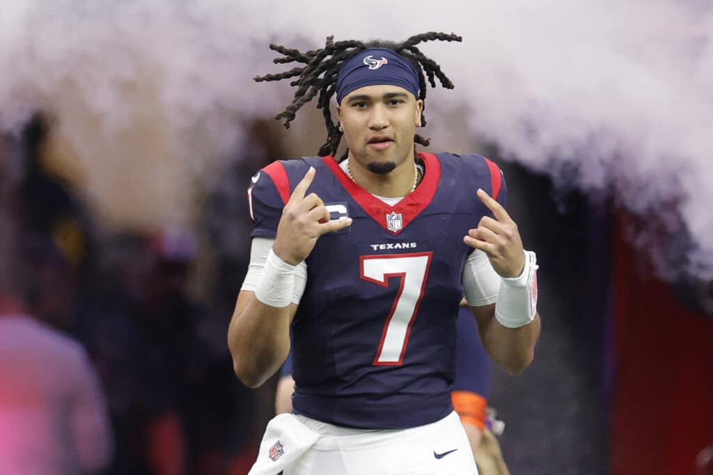C.J. Stroud #7 of the Houston Texans