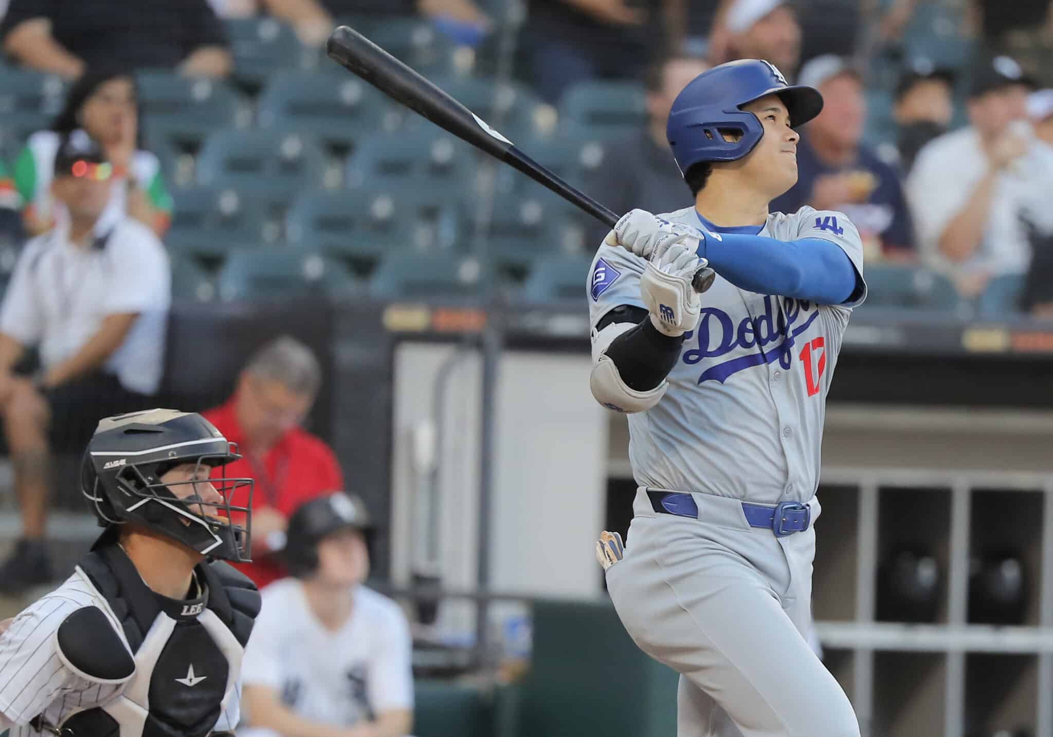Shohei Ohtani of the Los Angeles Dodgers