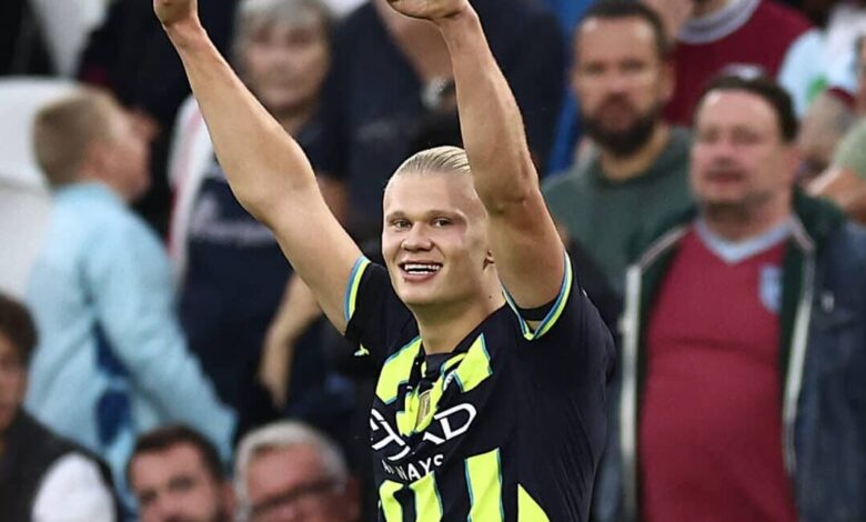 Imagine Premier League goals scored by Haaland in America