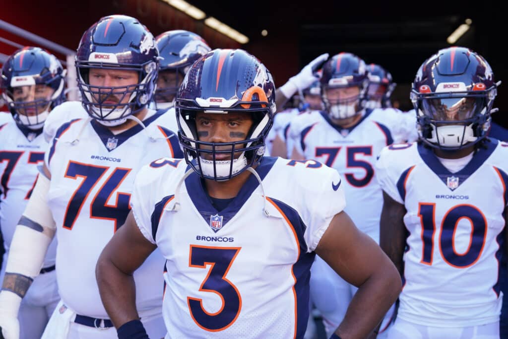 Russell Wilson of the Denver Broncos