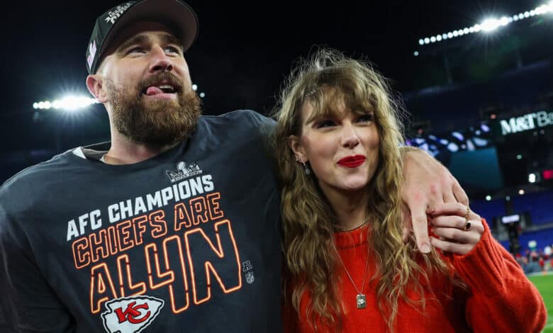 Travis Kelce and Taylor Swift, one of the most famous couples in the world