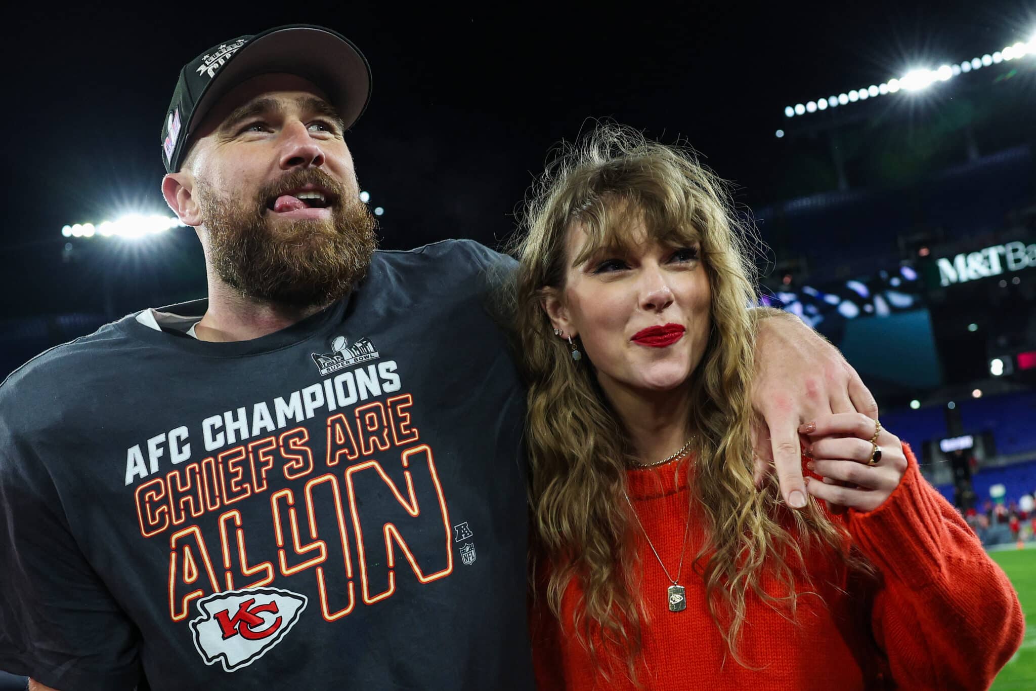 Travis Kelce and Taylor Swift, one of the most famous couples in the world
