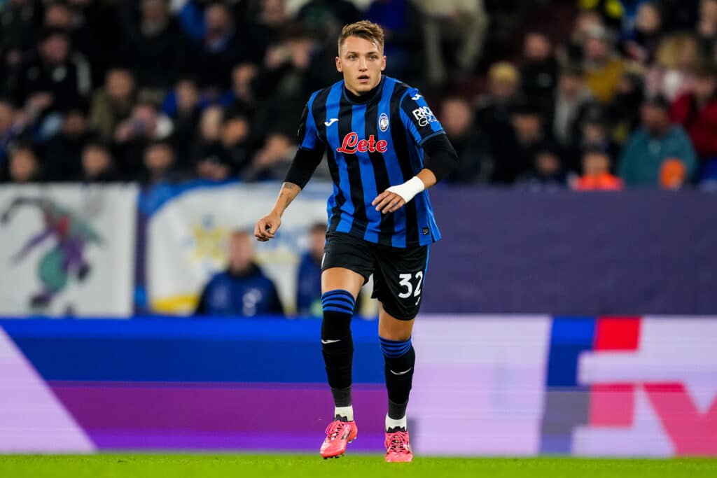 Mateo Retegui of Atalanta BC looks on during the UEFA Champions League 2024/25 League Phase