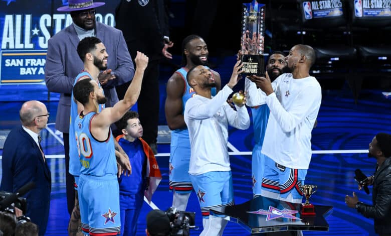 FEBRUARY 16: Shaq's OGs won championship during 2025 NBA All-Star night at Chase Center in San Francisco