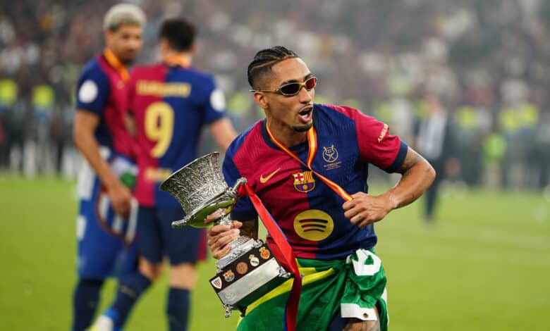 Raphinha is going to dazzle in the Copa del Rey