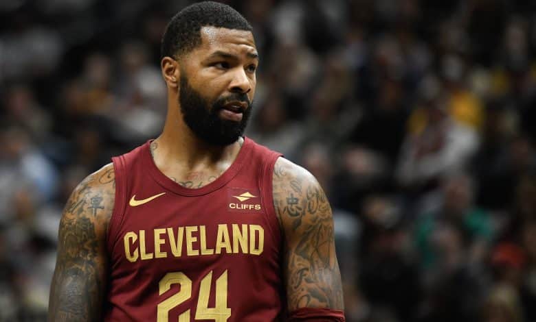 SALT LAKE CITY, UTAH - APRIL 02: Marcus Morris Sr. #24 of the Cleveland Cavaliers in action during the first half of a game against the Utah Jazz at Delta Center on April 02, 2024 in Salt Lake City, Utah. NOTE TO USER: User expressly acknowledges and agrees that, by downloading and or using this photograph, User is consenting to the terms and conditions of the Getty Images License Agreement.