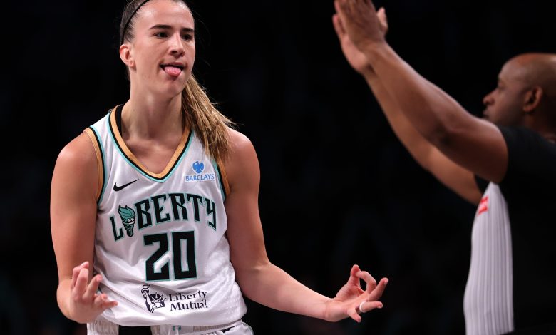 Sabrina Ionescu #20 of the New York Liberty