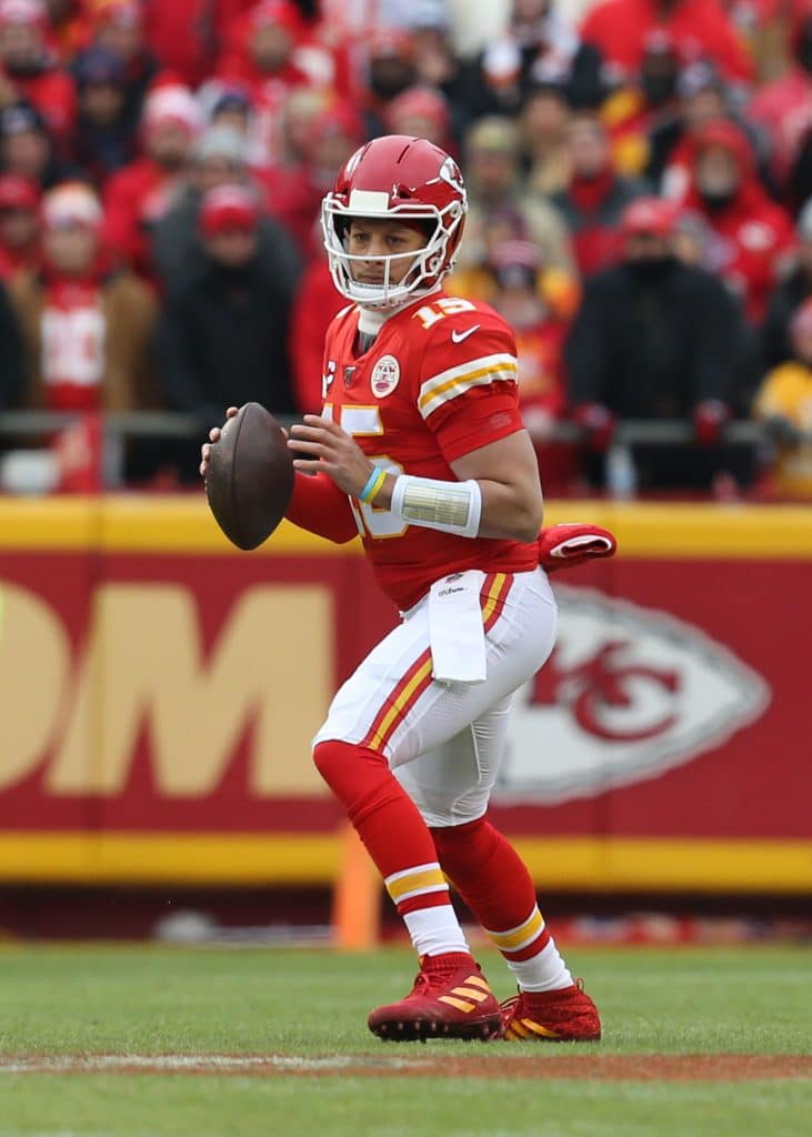 Kansas City Chiefs quarterback Patrick Mahomes