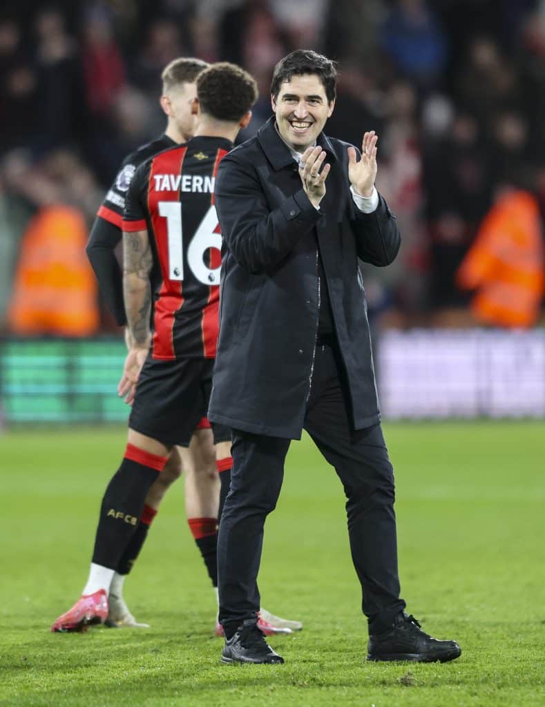 Head Coach Andoni Iraola of Bournemouth 