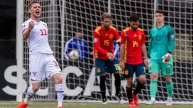 European football's top scorer Klaemint Olsen