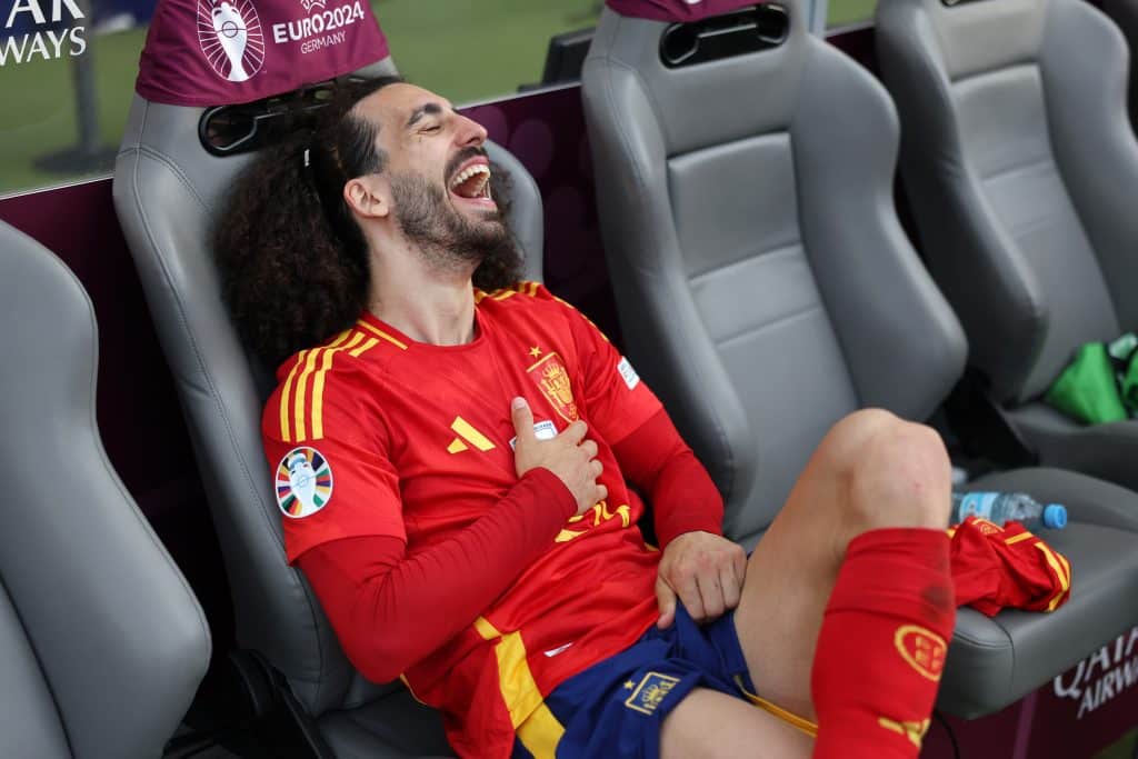 Marc Cucurella of Spain