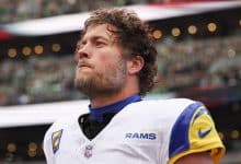 Matthew Stafford #9 of the Los Angeles Rams