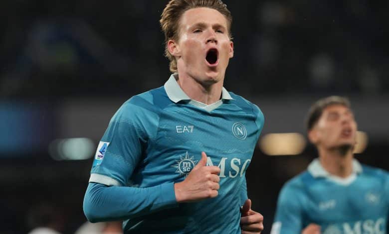 Scott McTominay of SSC Napoli