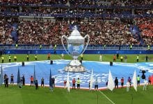 PARIS, FRANCE - MAY 24: General view of the stadium before the French Cup Final 2025 between Paris Saint-Germain and Stade Reims at Stade de France on May 24, 2025 in Paris, France.