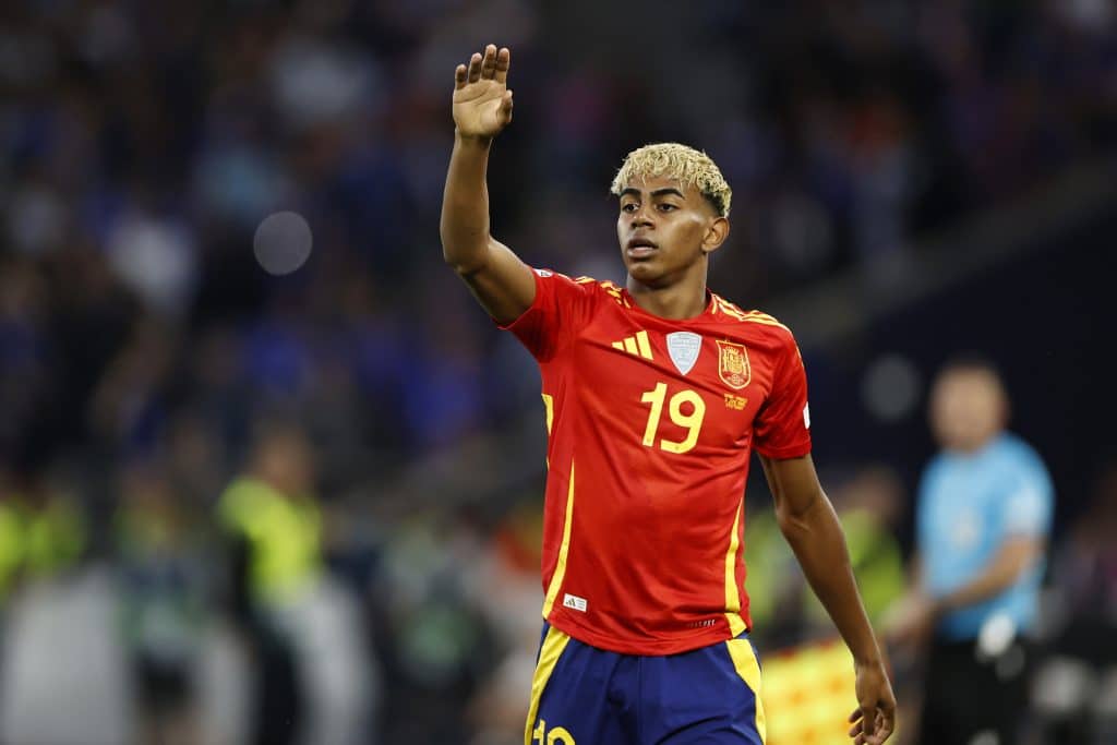 STUTTGART - Lamine Yamal of Spain during the UEFA Nations League semifinal match Spain v. France at the Stuttgart Arena on June 5, 2025 in Stuttgart, Germany. ANP | Hollandse Hoogte | MAURICE VAN STEEN