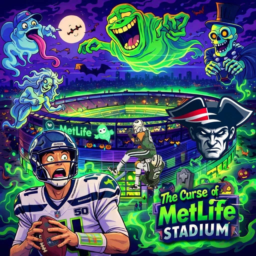 Sam Darnold, the Patriots, and the Curse of MetLife Stadium