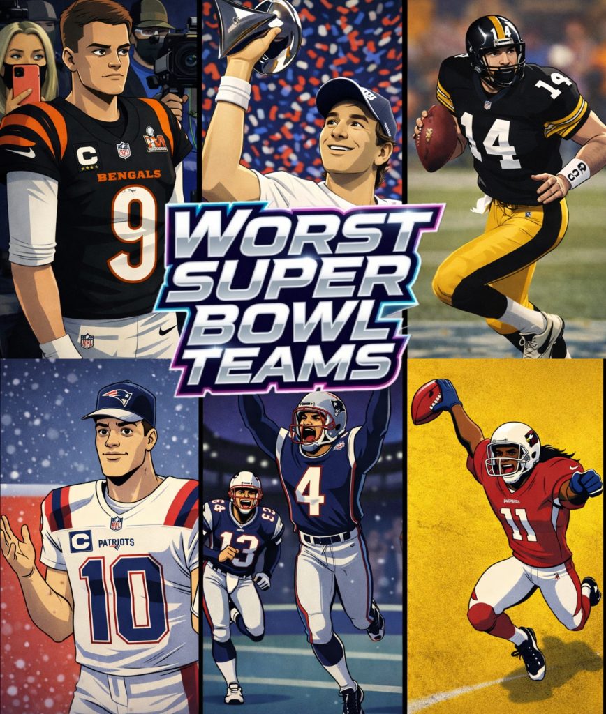 The Worst Super Bowl Teams in NFL History