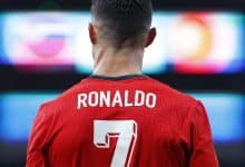 LJUBLJANA, SLOVENIA - MARCH 26: Cristiano Ronaldo of Portugal during the International Friendly match between Slovenia v Portugal at the Stadium Stozice on March 26, 2024 in Ljubljana Slovenia