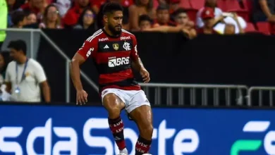 Pablo em ação pelo Flamengo