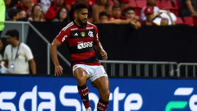 Pablo em ação pelo Flamengo