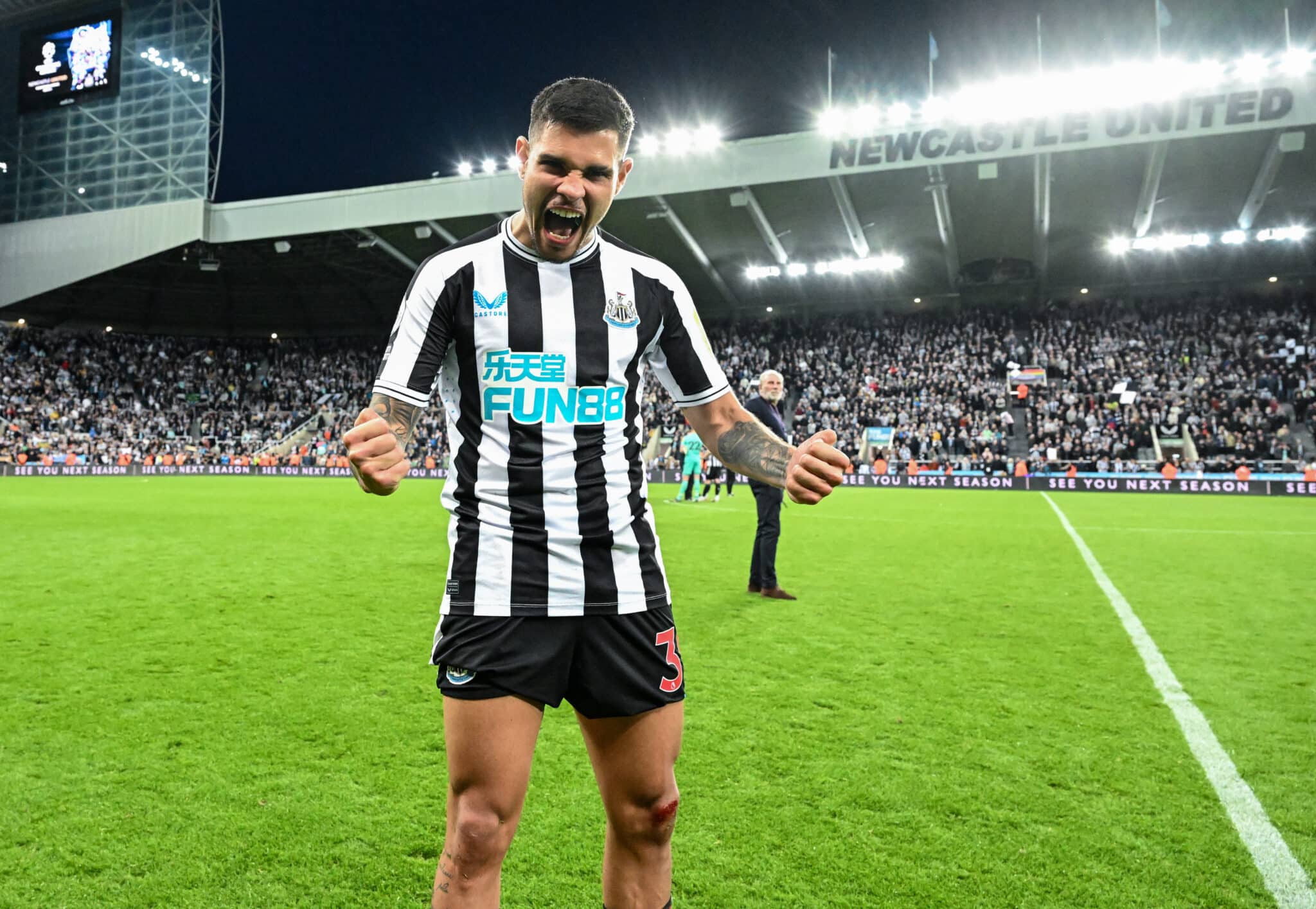 Bruno Guimarães, do Newcastle
