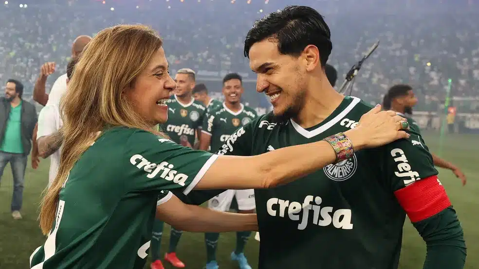 Gustavo Gómez, Leila, Palmeiras