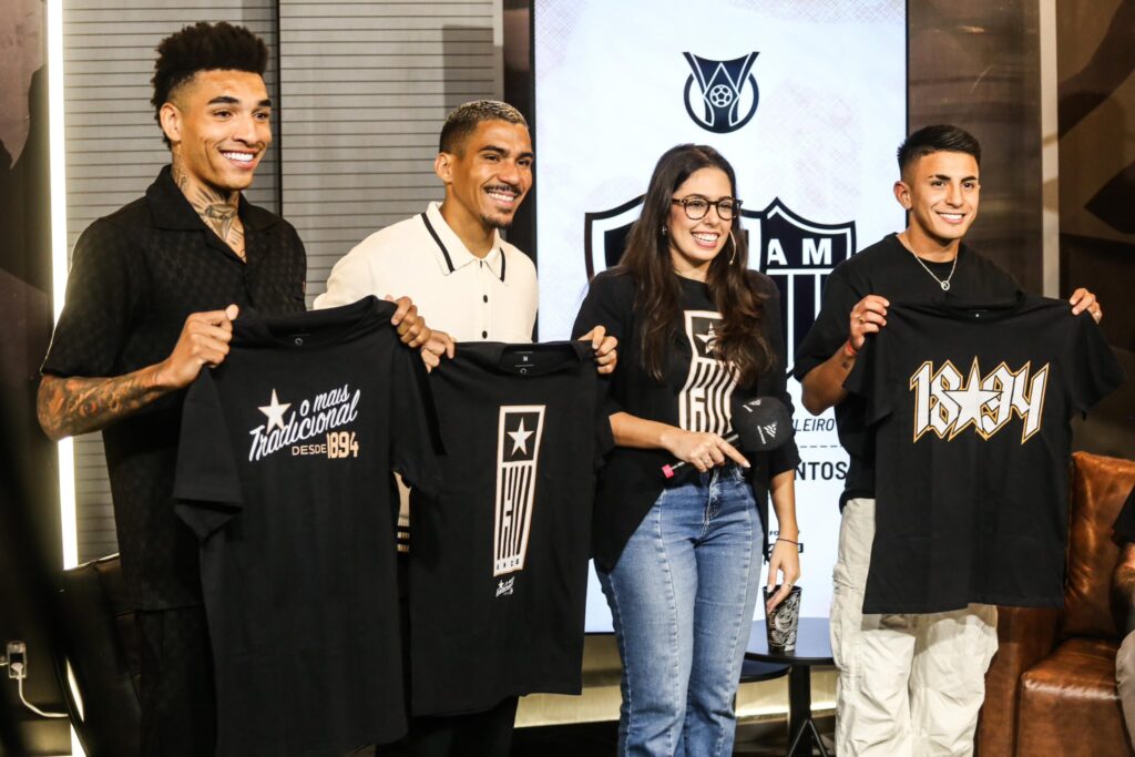 Igor Jesus, Allan e Almada apresentados pelo Botafogo na segunda janela de transferência do Brasil