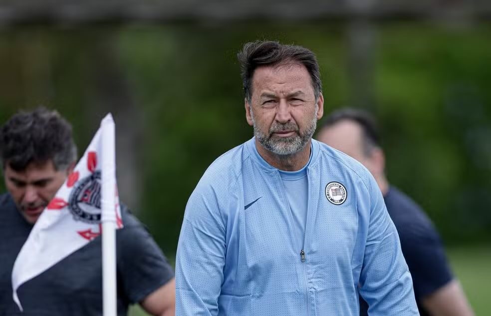 Augusto Melo, presidente do Corinthians