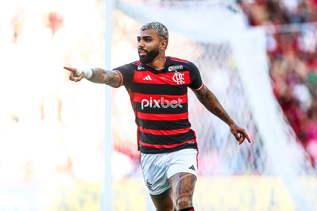 Gabigol falando pela primeira vez após polêmica