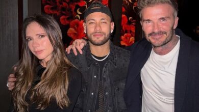 Neymar e Beckham juntos