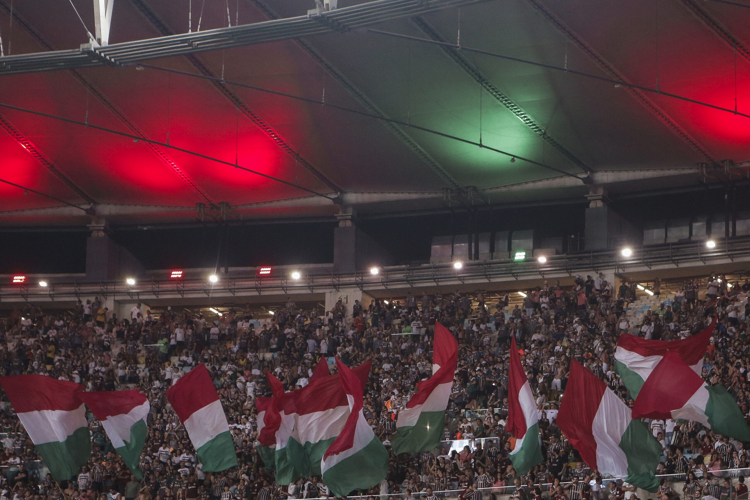 Torcida do Fluminense no Maracanã