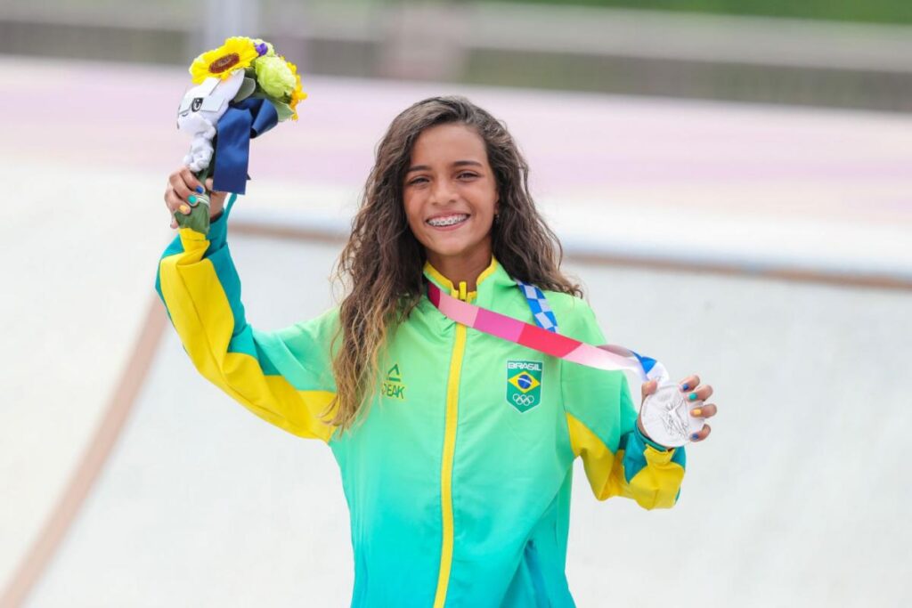 Rayssa Leal medalhista olímpica