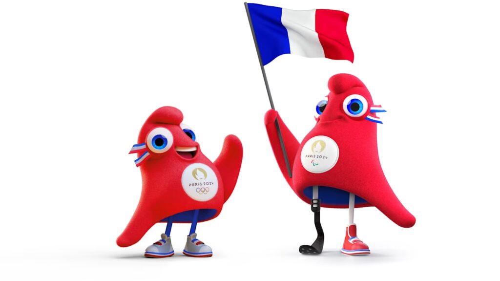 Mascote olimpiadas paris 2024 Phryjes