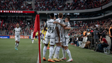 Jemerson em jogo do Atlético-MG contra o Athletico-PR