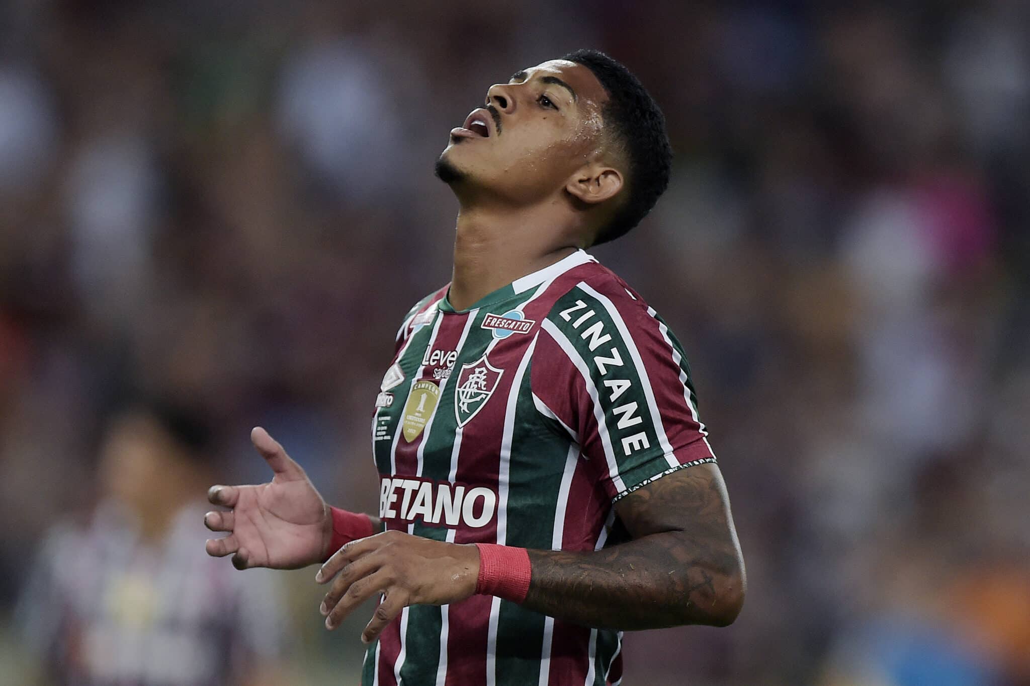 John Kennedy em jogo do Fluminense