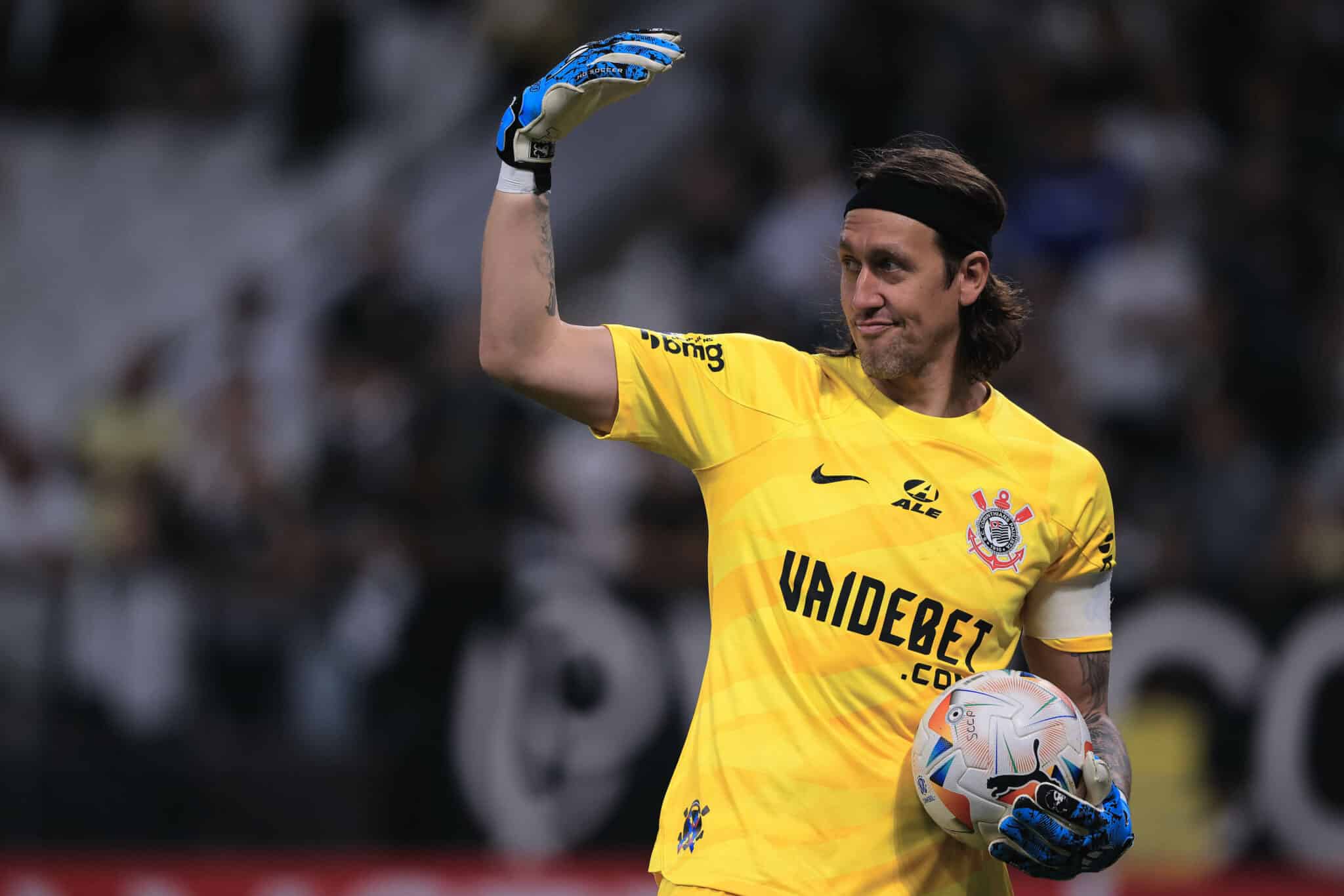 Cássio pelo Corinthians