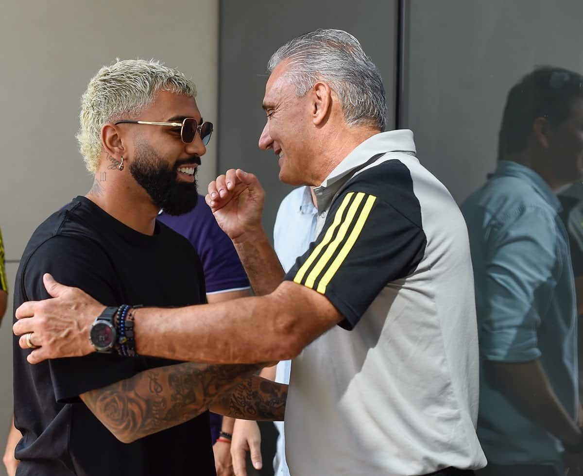 Gabigol e Tite