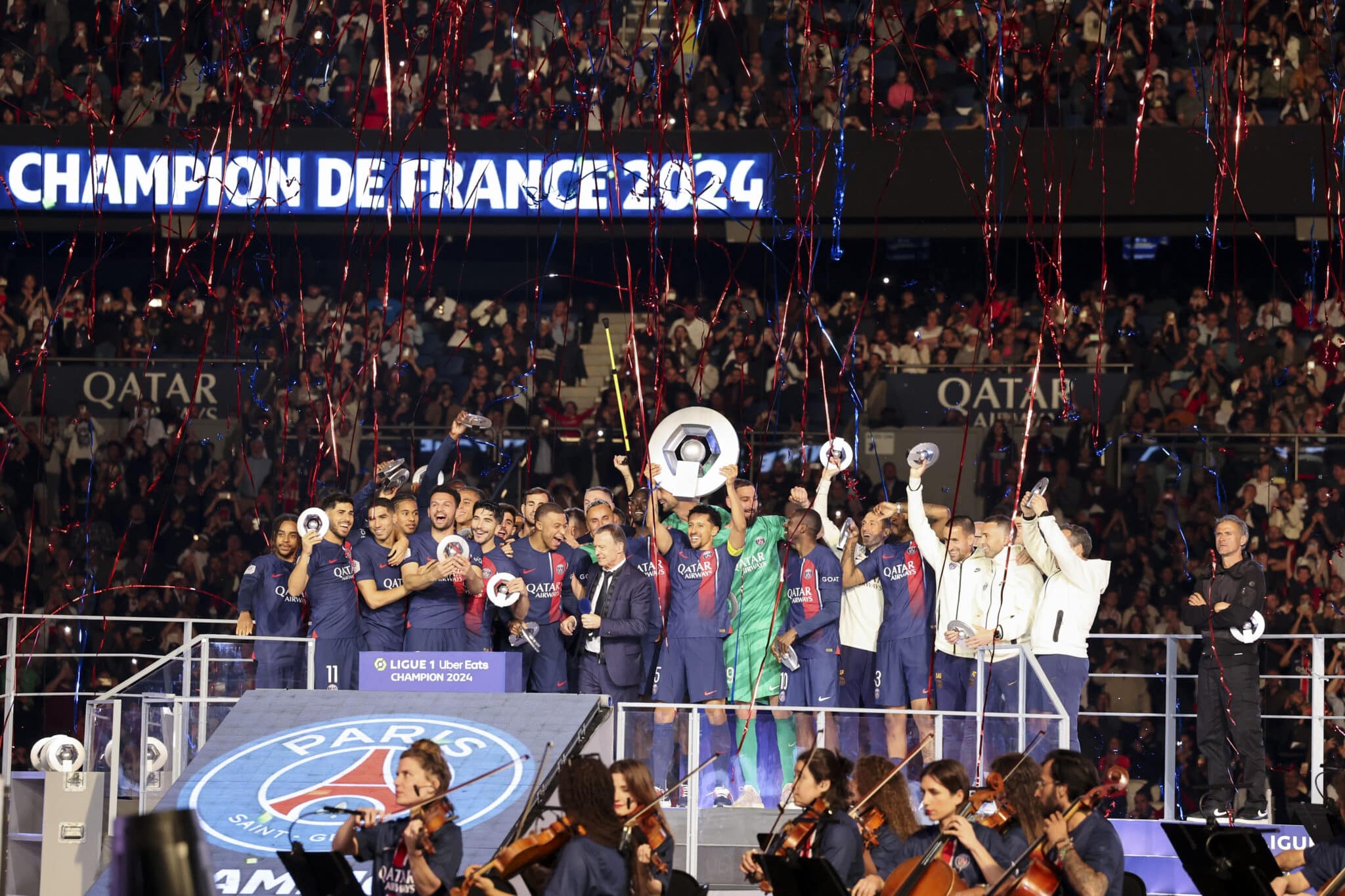 PSG campeão da Ligue 1