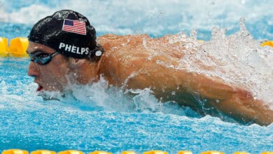 Phelps é um dos atletas com mais recordes olímpicos