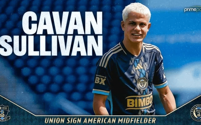 Contrato de Cavan Sullivan com o clube da MLS