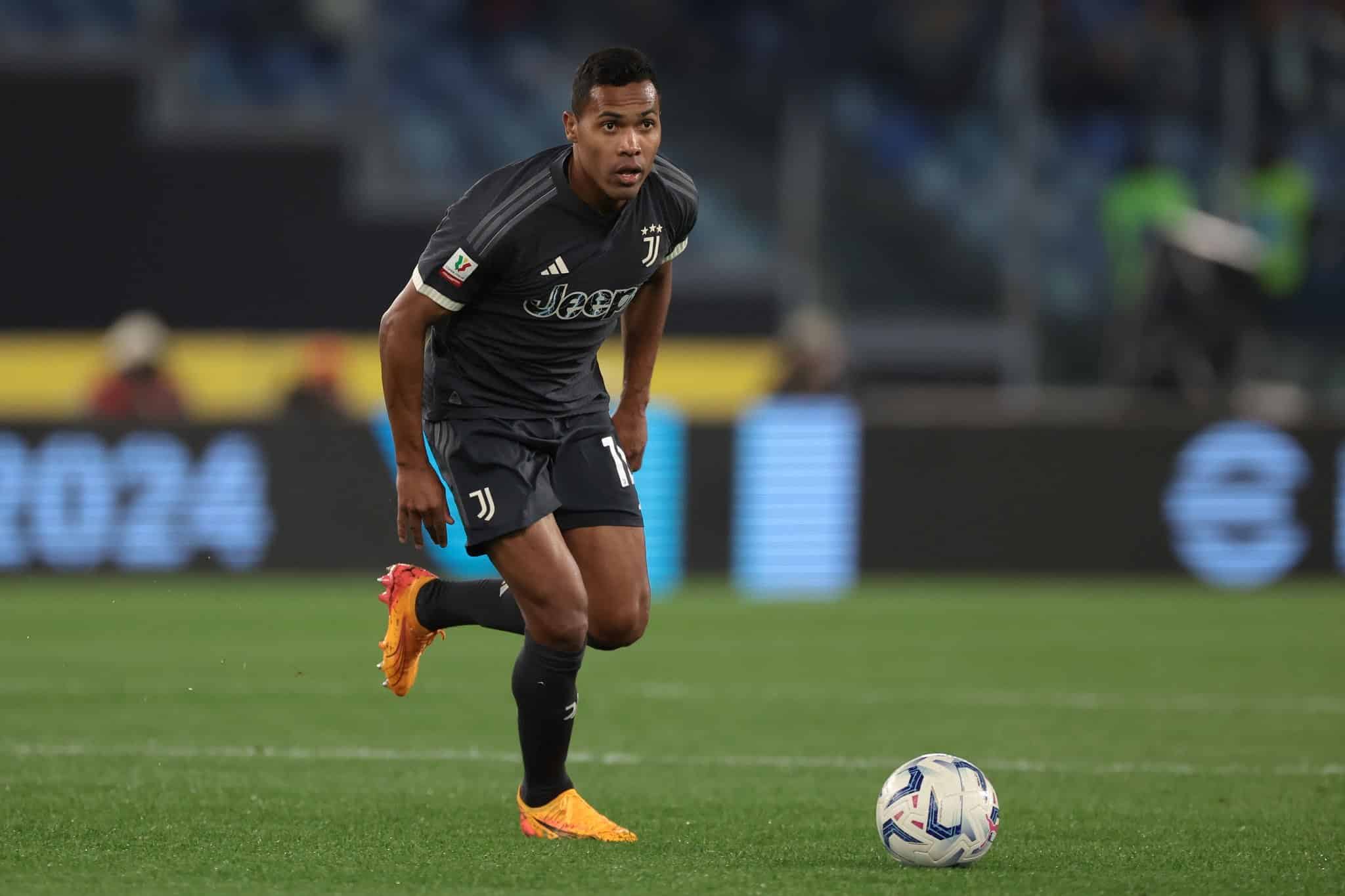 Alex Sandro em jogo pela Juventus