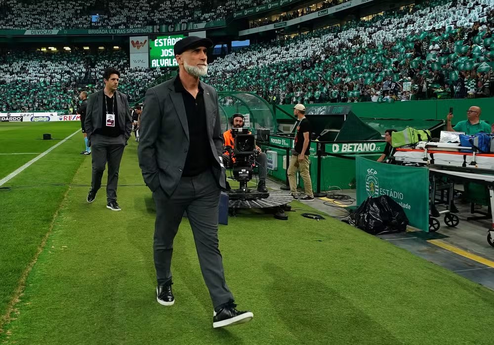Álvaro Pacheco em jogo do Sporting x Vitória de Guimarães