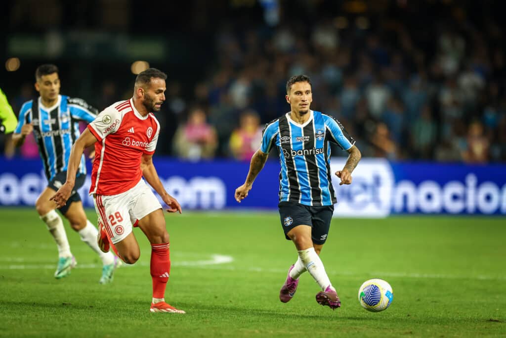 Grêmio em jogo do Internacional