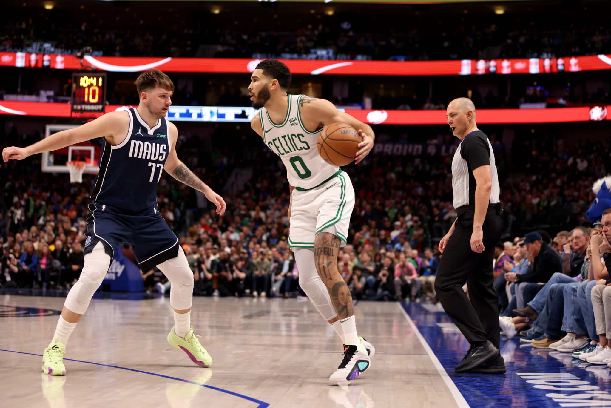 Tatum e Doncic são as estrelas de Boston Celtics e Dallas Mavericks
